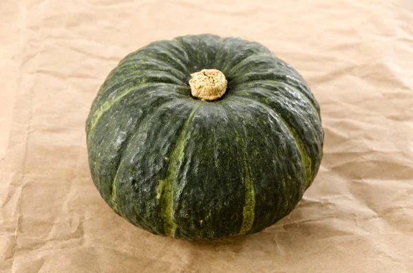 Japanese Green Pumpkin Kraft Paper — Stock Photo, Image
