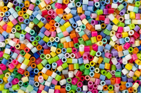 Cuentas Perler Colores Cuentas Hama — Foto de Stock