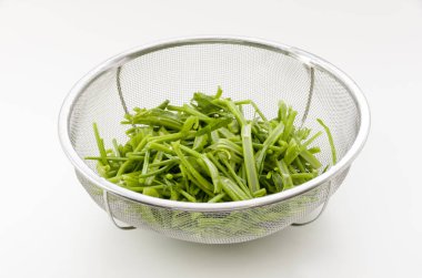 Çin Sabah Zaferi için sebzeleri doğra.