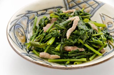 Japon mutfağı, Çin usulü kızarmış Sabah Zaferi ve domuz eti..