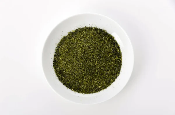 Японський Зелений Чай Konacha Відноситься Чайного Пилу Який Був Відкинутий — стокове фото