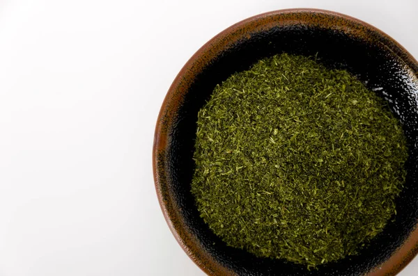 Chá Verde Japonês Konacha Refere Chá Que Foi Descartado Processo — Fotografia de Stock