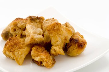 Domuz eti yemek, domuzderisi, domuz çizilmemesi veya domuz eti çatırtı