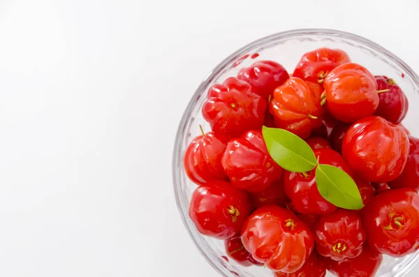 Tropical Fruit Called Pitanga Brazilian Cherry Suriname Cherry — Stock Photo, Image