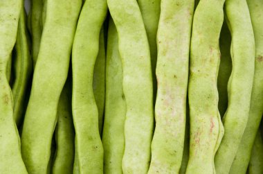 Düz yeşil fasulye arkaplanı