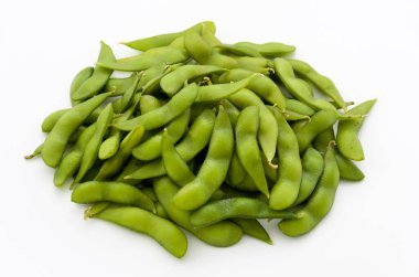 Edamame - Japon yemeği, haşlanmış yeşil soya fasulyesi