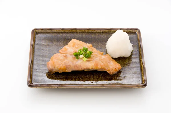 日本风格的酱汁箭鱼 — 图库照片