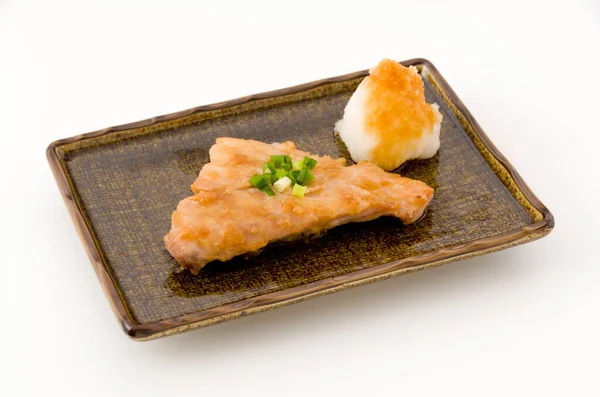 Japon Usulü Sotelenmiş Kılıç Balığı — Stok fotoğraf