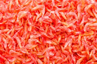 Kurutulmuş karides, Akiami, karides arkaplanı yapıştır