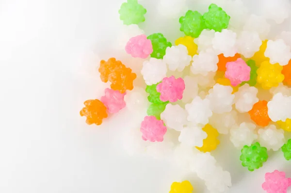 Colorful Konpeitou Japanese Traditional Sugar Candy — Stock Photo, Image