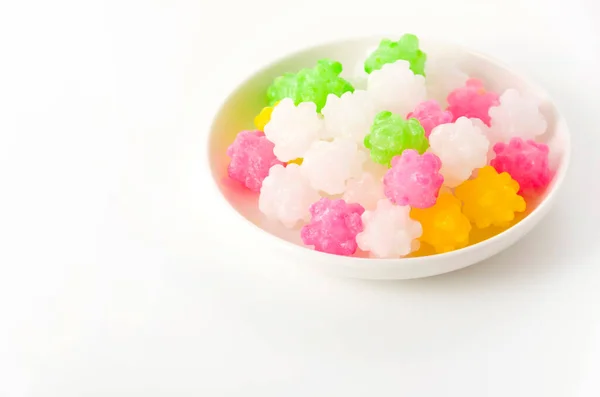 Colorful Konpeitou Japanese Traditional Sugar Candy — Stock Photo, Image