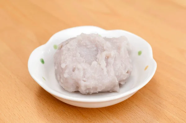 Masakan Jepang Masakan Okinawa Taroimo Ringaku Mash Taro — Stok Foto
