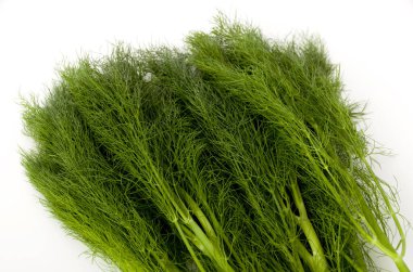 Taze rezene beyaz arkaplanda izole edildi 