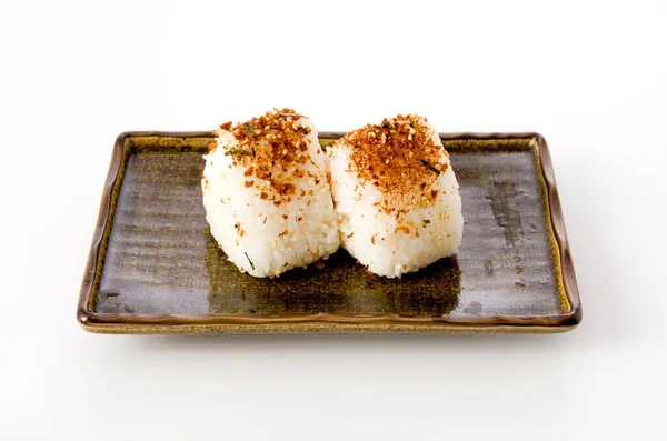 Японская Еда Домашний Фурикаке Рисовый Шар Блюде — стоковое фото
