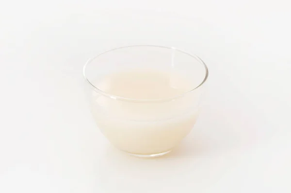 Amazake Uma Bebida Tradicional Japonesa Doce Não Alcoólica Feita Arroz — Fotografia de Stock