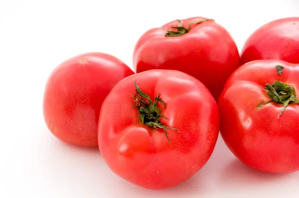 Tomaten Isoliert Auf Weißem Hintergrund — Stockfoto