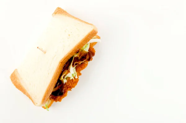 Ручної Роботи Курячі Грудки Бутерброд — стокове фото