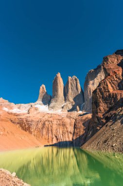 Torres del Paine, Milli Parkı, Patagonya doruklarına