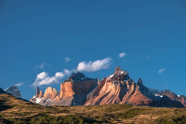 Vrcholy Torres del Paine, národní Park, Patagonie — Stock fotografie