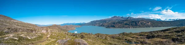 Parco nazionale Torres del Paine, Cile, Patagonia — Foto Stock