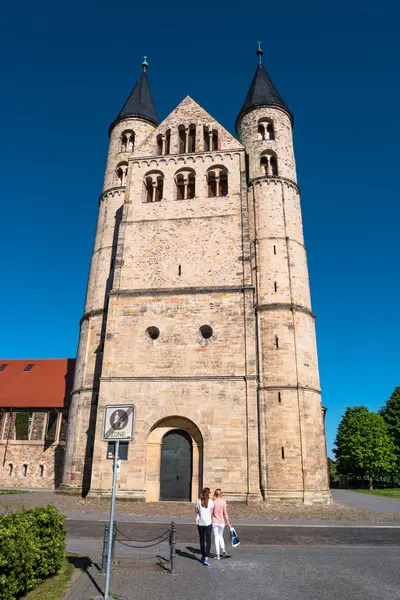 Monastery "Kloster Unser Lieben Frauen" in Magdeburg, Germany — Stock Photo, Image