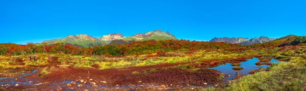 Przepiękny krajobraz Park Narodowy Tierra del Fuego Patagonii — Zdjęcie stockowe