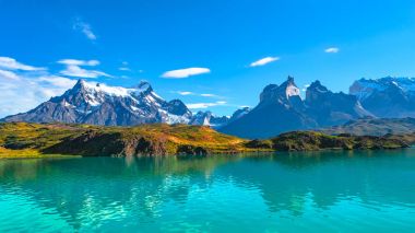 Torres del Paine, Milli Parkı, Patagonya doruklarına