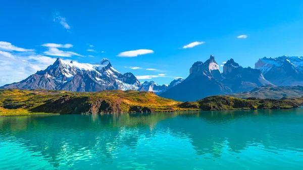 Κορυφές της Παταγονίας Torres del Paine, εθνικό πάρκο, — Φωτογραφία Αρχείου