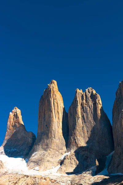 Піки Торрес дель Пайне, Національний парк, Патагонії — стокове фото