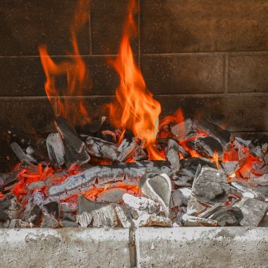 Noel zamanı, Alman için geleneksel Alman ızgara şömine