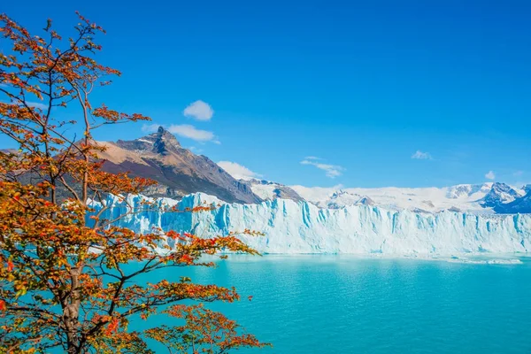 Pohled na Ledovec Perito Moreno v Patagonii — Stock fotografie
