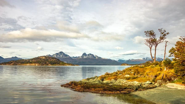 Hermoso paisaje del Parque Nacional Tierra del Fuego de la Patagonia —  Fotos de Stock