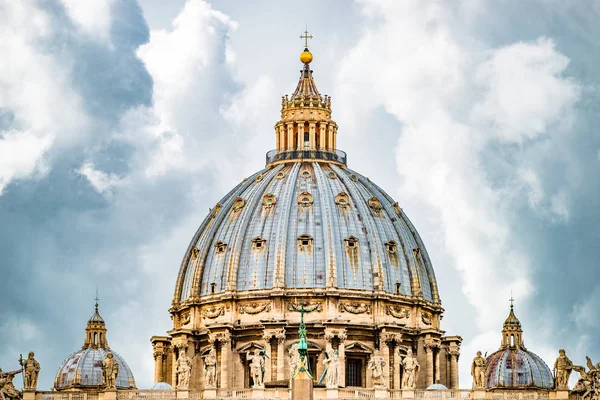 Szent Péter-bazilika, Róma, Olaszország — Stock Fotó