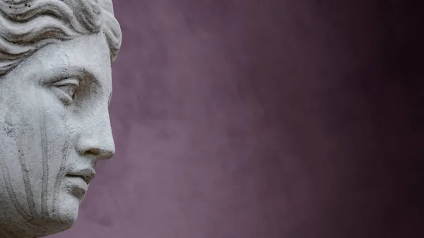 Antyczny posąg kobiety zmysłowy włoski Renesans z lon — Zdjęcie stockowe