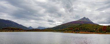 Magical austral Magellanic subpolar forests and turquoise lagoon