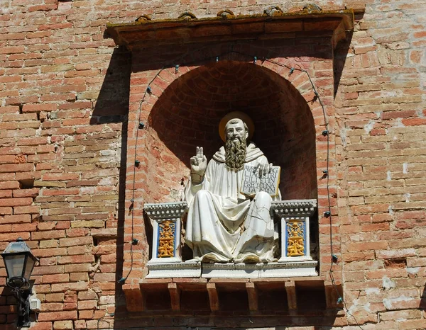 Abadia Monte Oliveto Maggiore Asciano Siena Toscana Itália Setembro 2009 — Fotografia de Stock