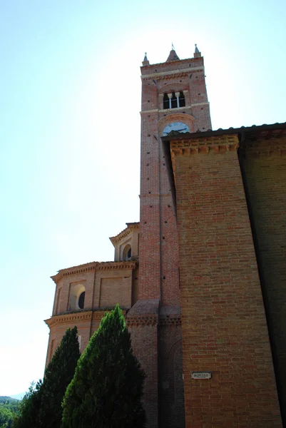 Abtei Von Monte Oliveto Maggiore Asciano Siena Toskana Italien September — Stockfoto