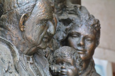 Sotto il Monte Giovanni XIII, Bergamo, Lombardiya / İtalya - 19 Ağustos 2016: Papa 16. John 'un Sotto il Monte Giovanni XIII' deki doğum yeri.