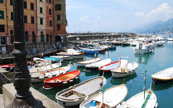 Porto Camogli Gênova Ligúria Itália Junho 2016 — Fotografia de Stock