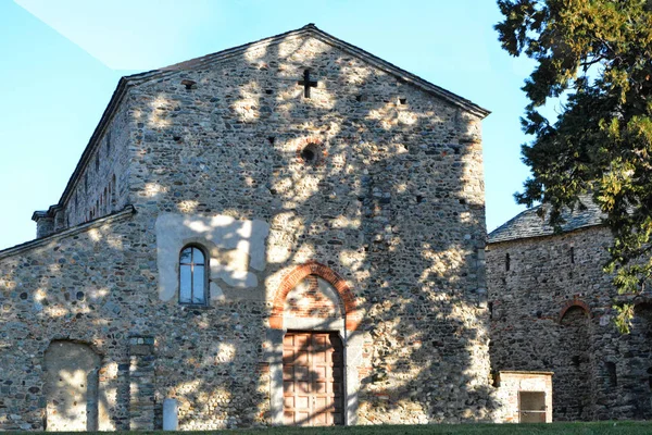 Θρησκευτικό Συγκρότημα Του San Vincenzo Galliano Επίκλισης Κόμο Λομπάρντι Ιταλία — Φωτογραφία Αρχείου