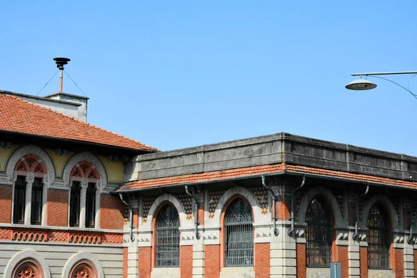 Antiga Fábrica Crespi Adda Capriate San Gervasio Bergamo Lombardia Itália — Fotografia de Stock