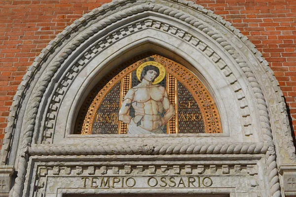 Ossuário Italiano Tempio Ossario Bassano Del Grappa Vicenza Veneto Itália — Fotografia de Stock