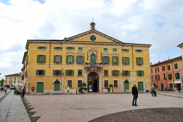 Valeggio Sul Mincio Városháza Valeggio Sul Mincio Verona Veneto Olaszország — Stock Fotó