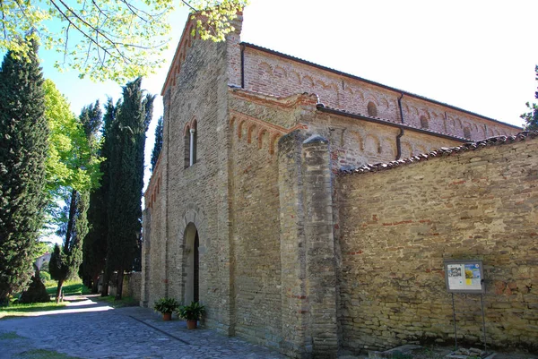 Keresztelő Szent János Apátság Elverum Ravenna Emilia Romagna Olaszország Április — Stock Fotó