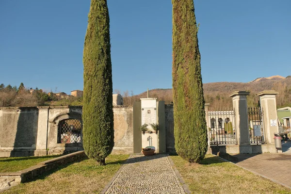 Erba Como Lombardia Itália Janeiro 2020 Memorial Onde Foi Fuzilado — Fotografia de Stock
