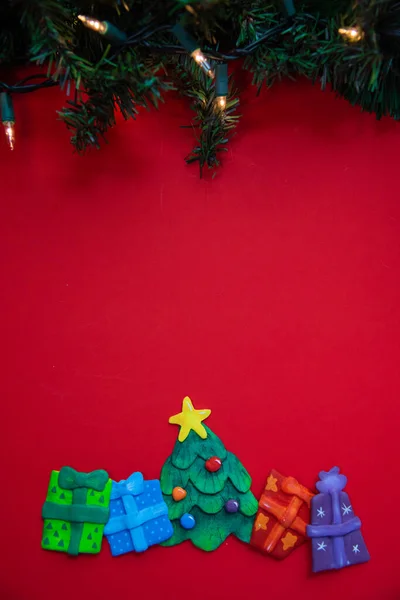 Weihnachten handgefertigten dekorativen Schmuck für Design — Stockfoto