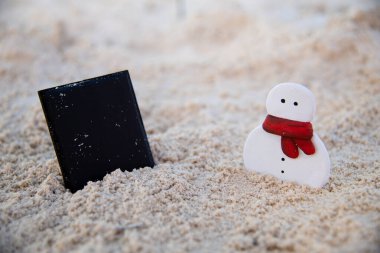 Tasarım için el yapımı Noel süslemeleri
