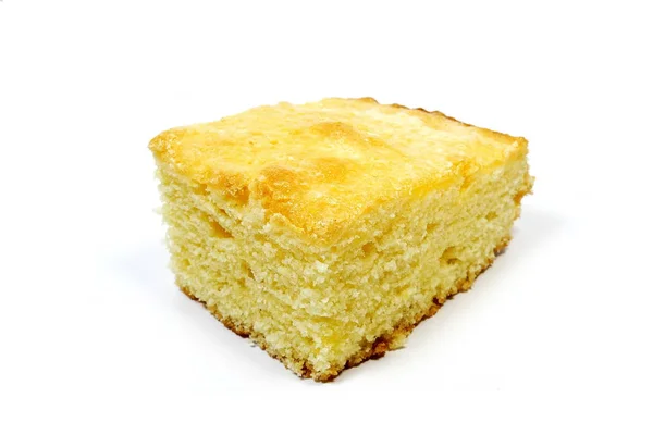 Pedaço de torta de limão — Fotografia de Stock