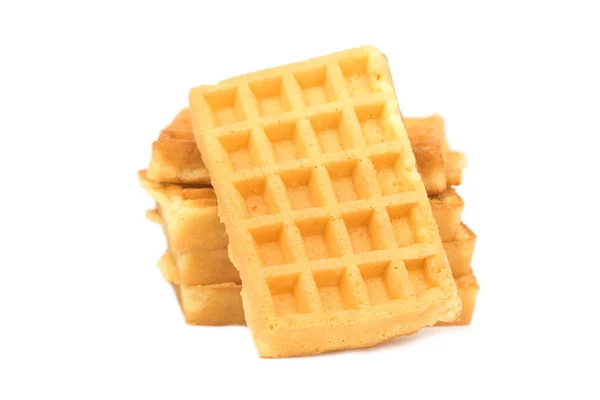 Süße Waffel Belgische Delikatesse — Stockfoto