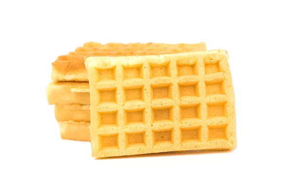 Sweet Waffle National Belgium Delicacy — стокове фото